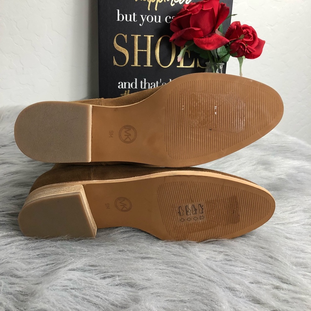 Michael Michael Kors Graham Perforated Tan Bootie - Picture 4 of 8